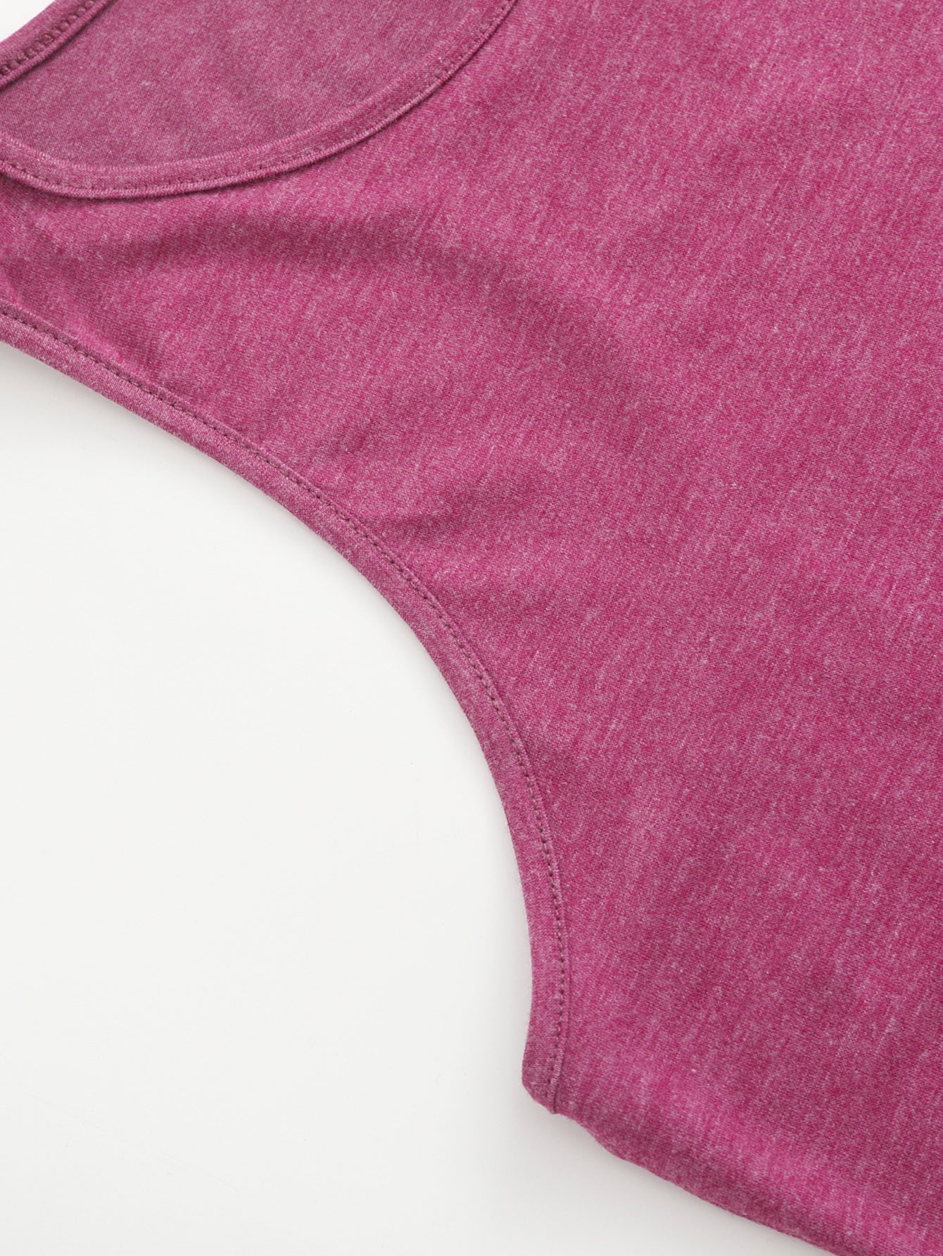Women's White Printed Tank Top - product view 16