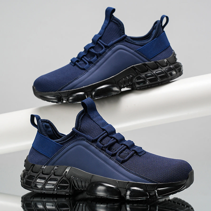 Men'S Casual Athletic Sneakers, Lightweight Breathable Walking Shoes, Lace-Up Low Top Sports Shoes for Gym, Travel, And Daily Wear