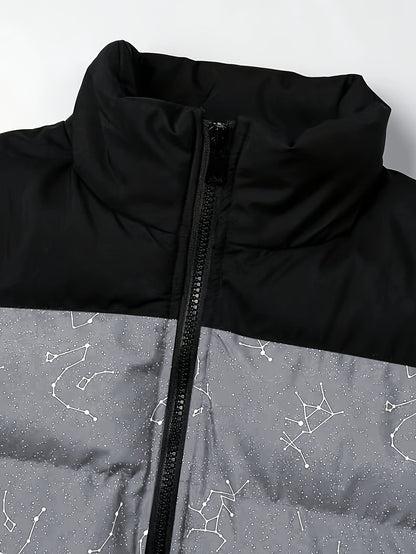 New Men's Winter Jacket and Bread Coat Warmth Suit