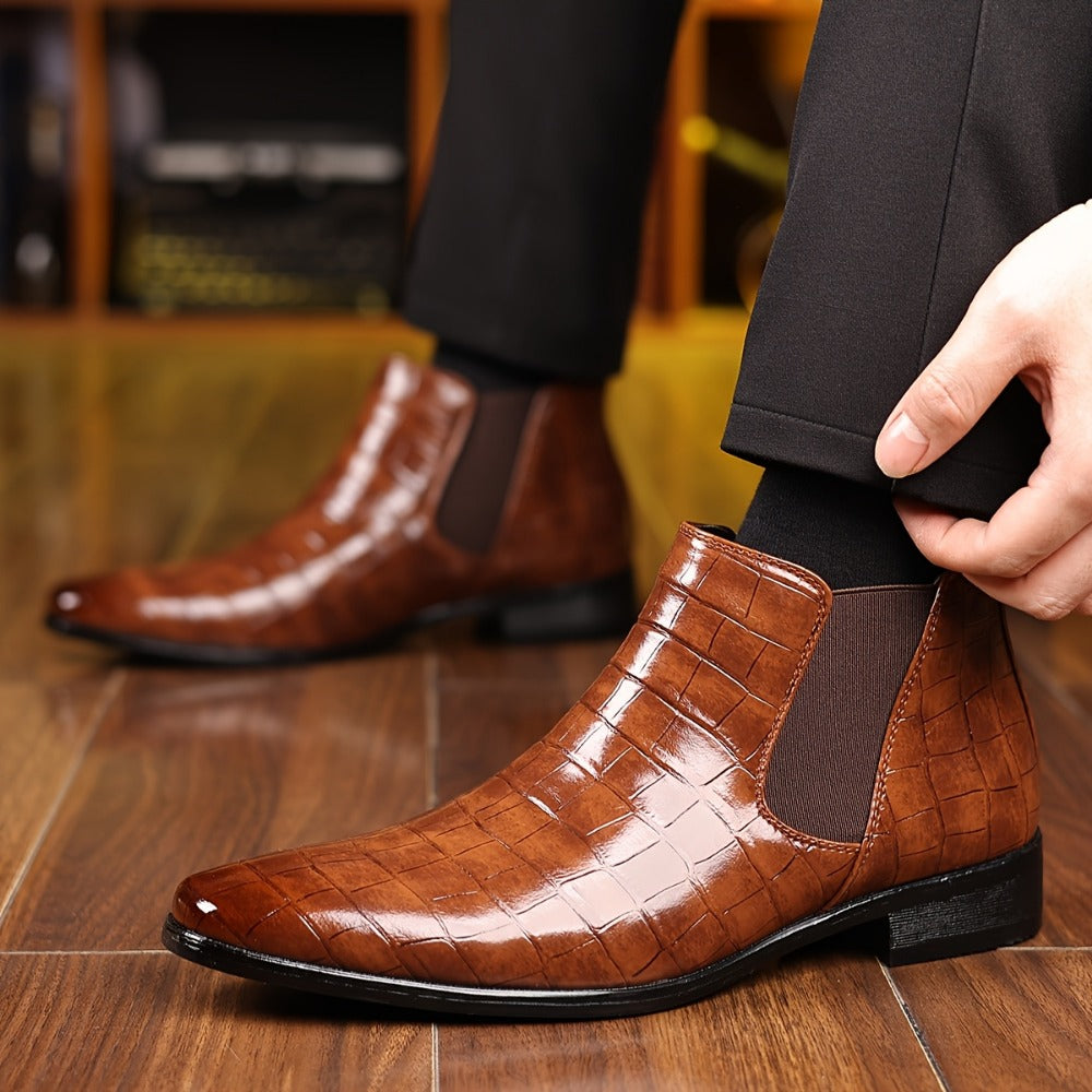 Men's Chelsea Boots - Slip-On Ease