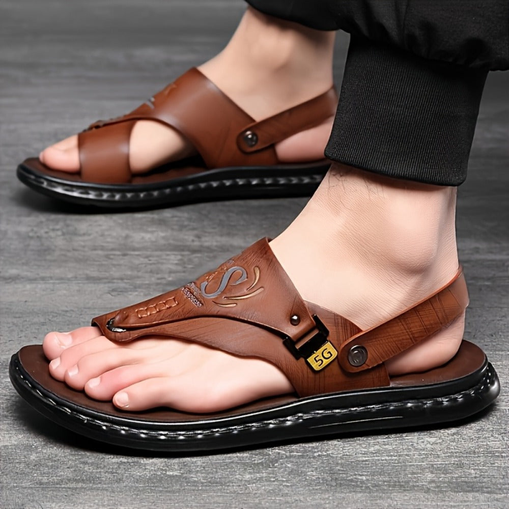 Men's Slippers - Platform Sole for Beach & Water 833765