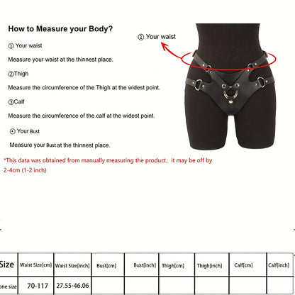 Strap Harness, Sexy, Harness Belt Strap On, Adjustable Party Cosplay