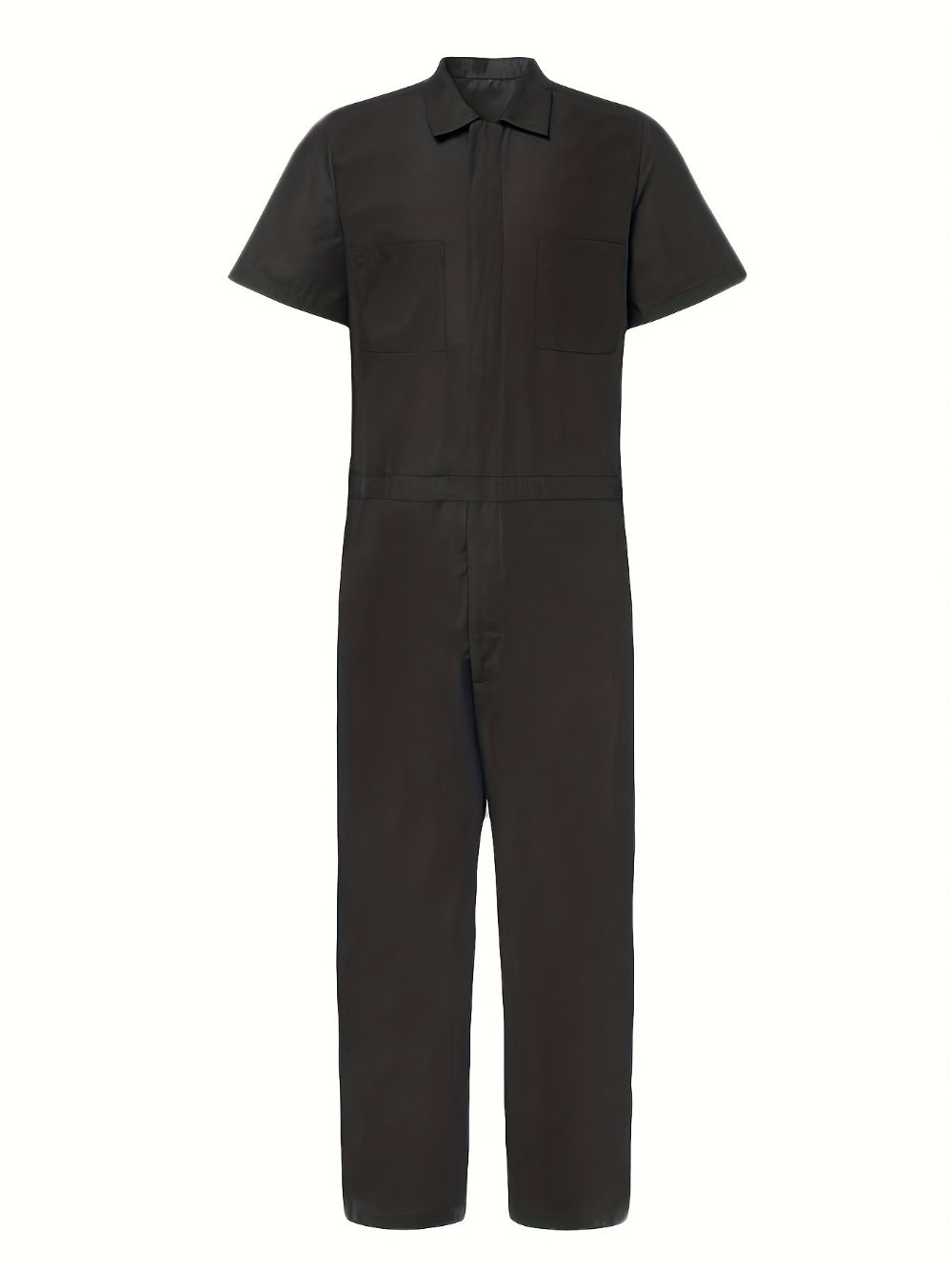 Men's Hooded Coveralls - Full-Zip One-Piece Design Style 8709