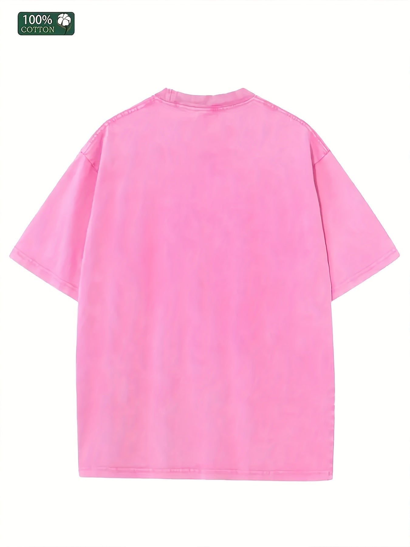 Spring And Summer Racing Pattern Men'S T-Shirt Top, Micro Elastic Fit, Washed with Water to Make Old, Breathable Black Round Neck Short Sleeved T-Shirt, Daily Casual Street T-Shirt Top