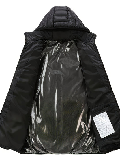 Men'S And Women'S Heated Clothes, 21-Zone Multi-Directional Heating System, Recommended for Going Out to Against Wind And Cold, Outdoor Cycling And Skiing, Casual Fashion Fashion, Warm Winter, USB Power Supply, Power Bank Not Included