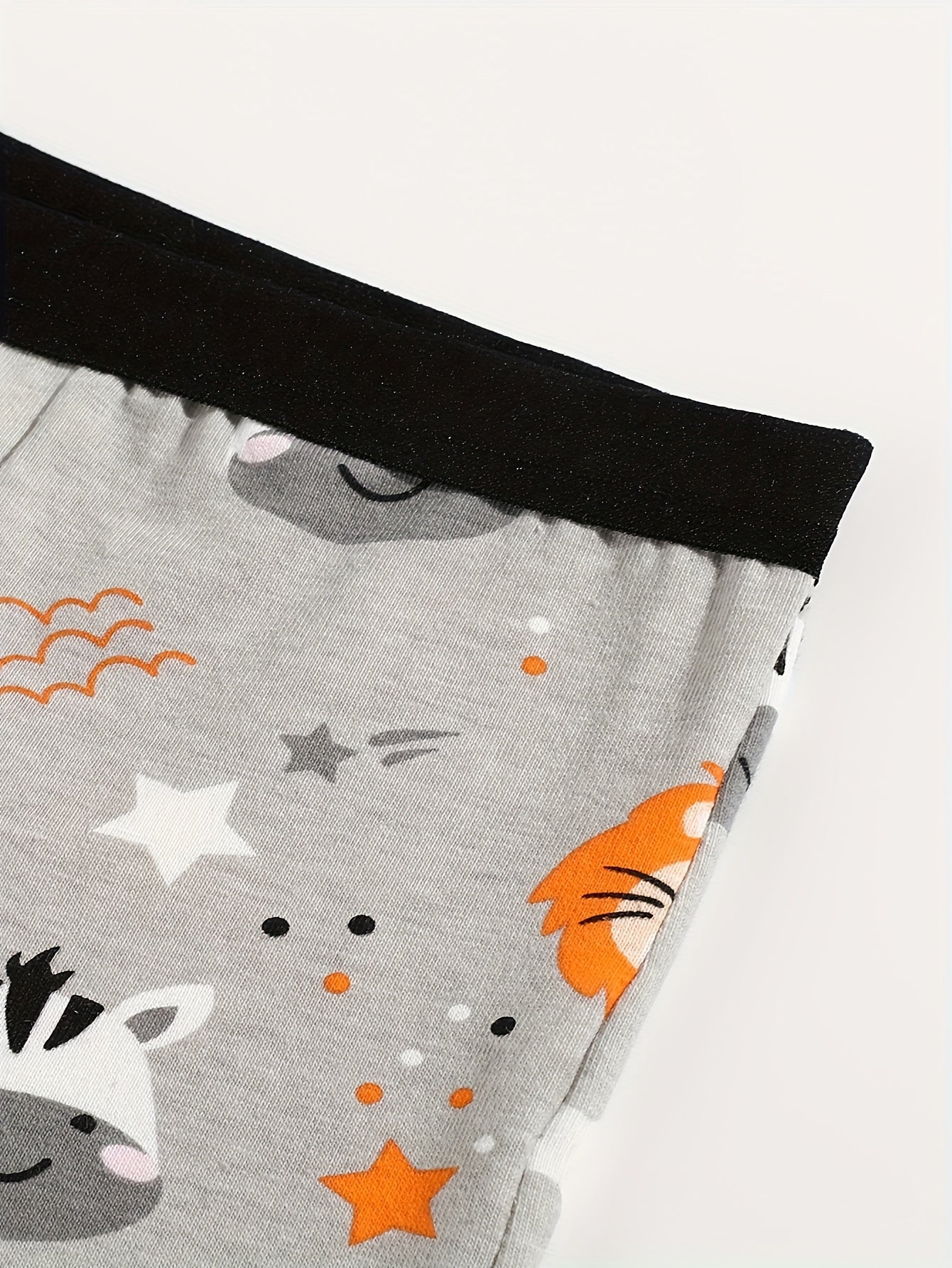 Randomly 10pcs/ Pc Boys' Underwear Cute Cartoon Patterns Elastic Comfort Boys' Underwear