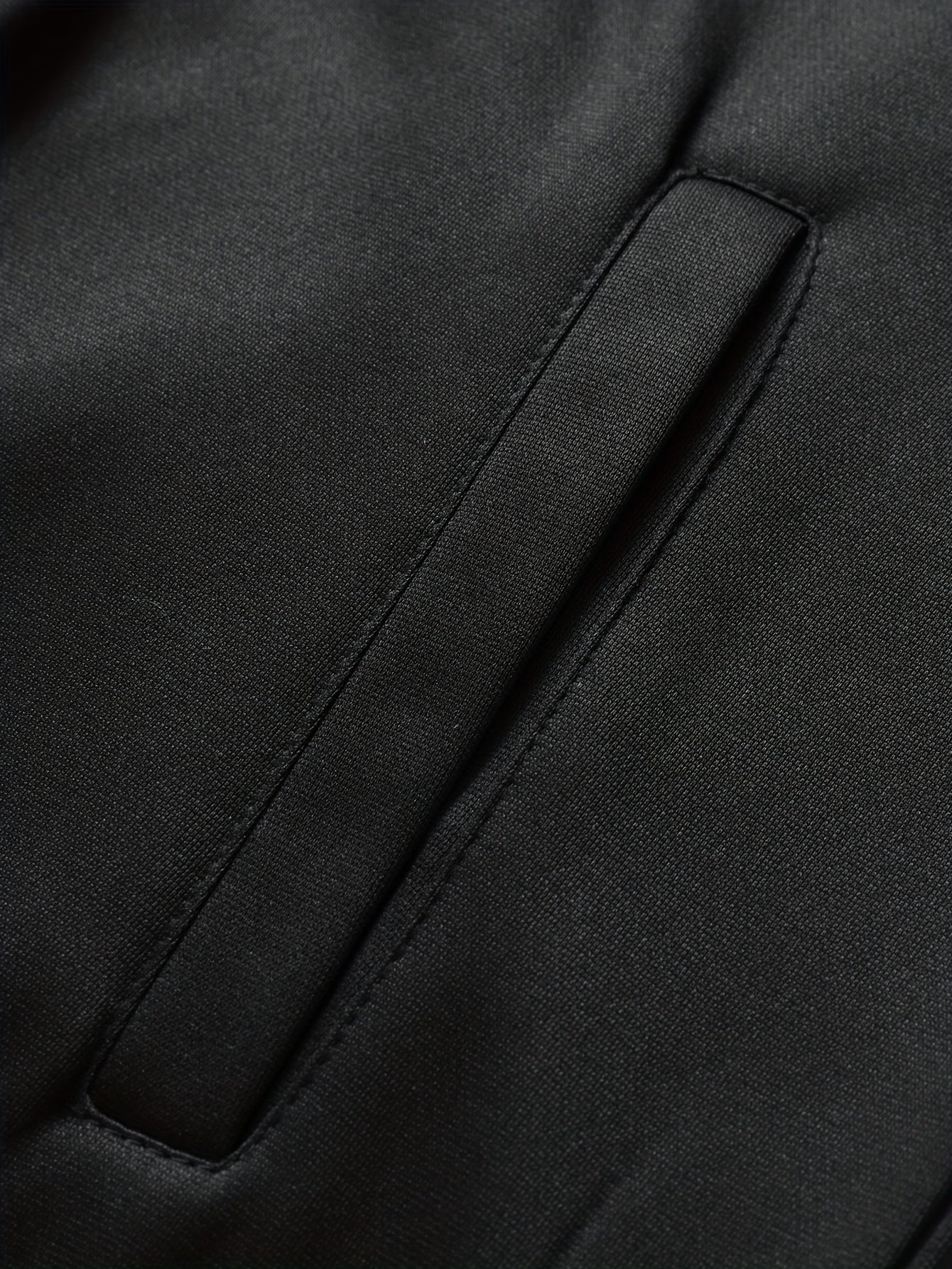 Spring And Autumn Style Men'S Zipper Open Cardigan Sports Suit