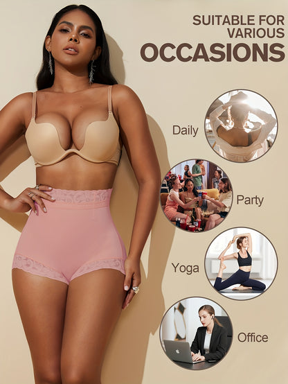 Shapewear Designed to Lift And Shape The Buttocks, Featuring Lace And Non-Slip Gel for a Flattering Silhouette.