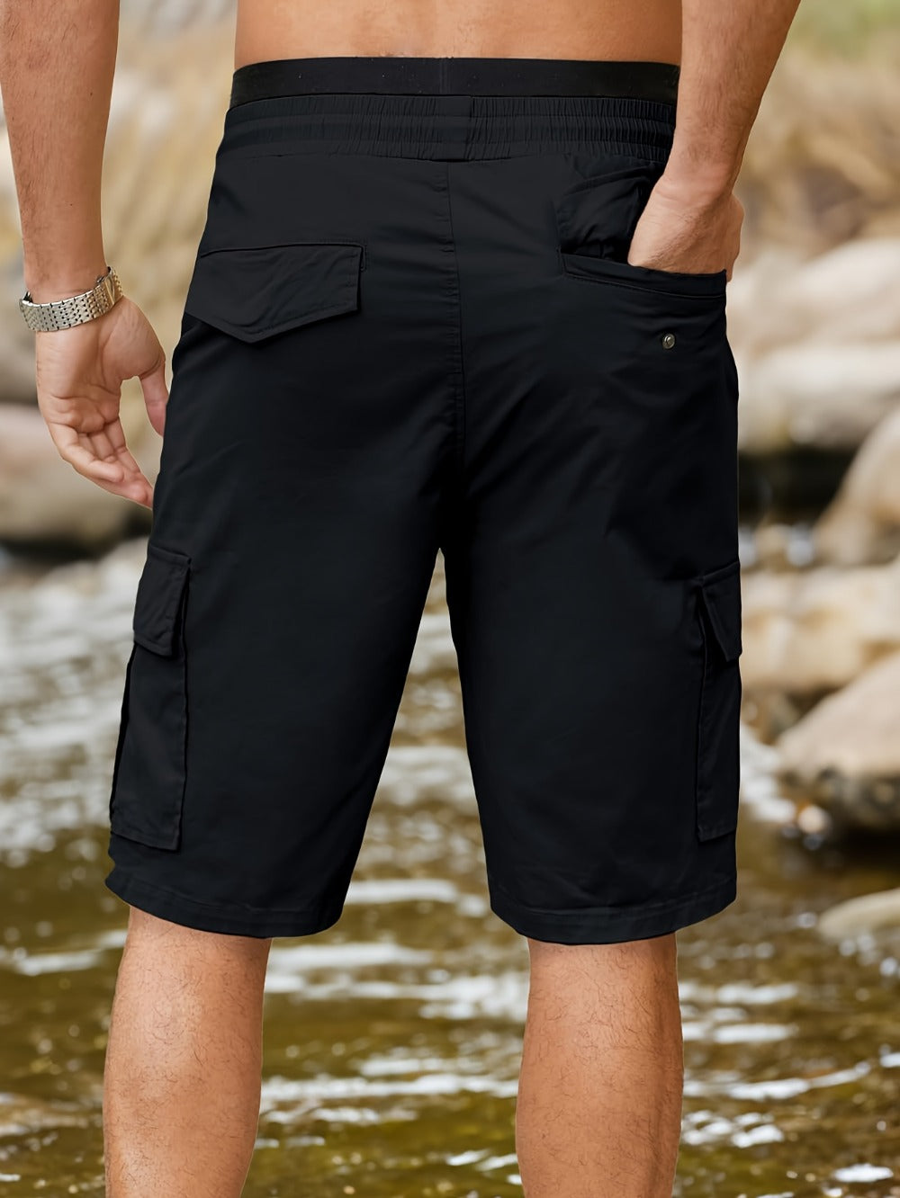 Men's Athletic Shorts - Quick Dry Modern Style