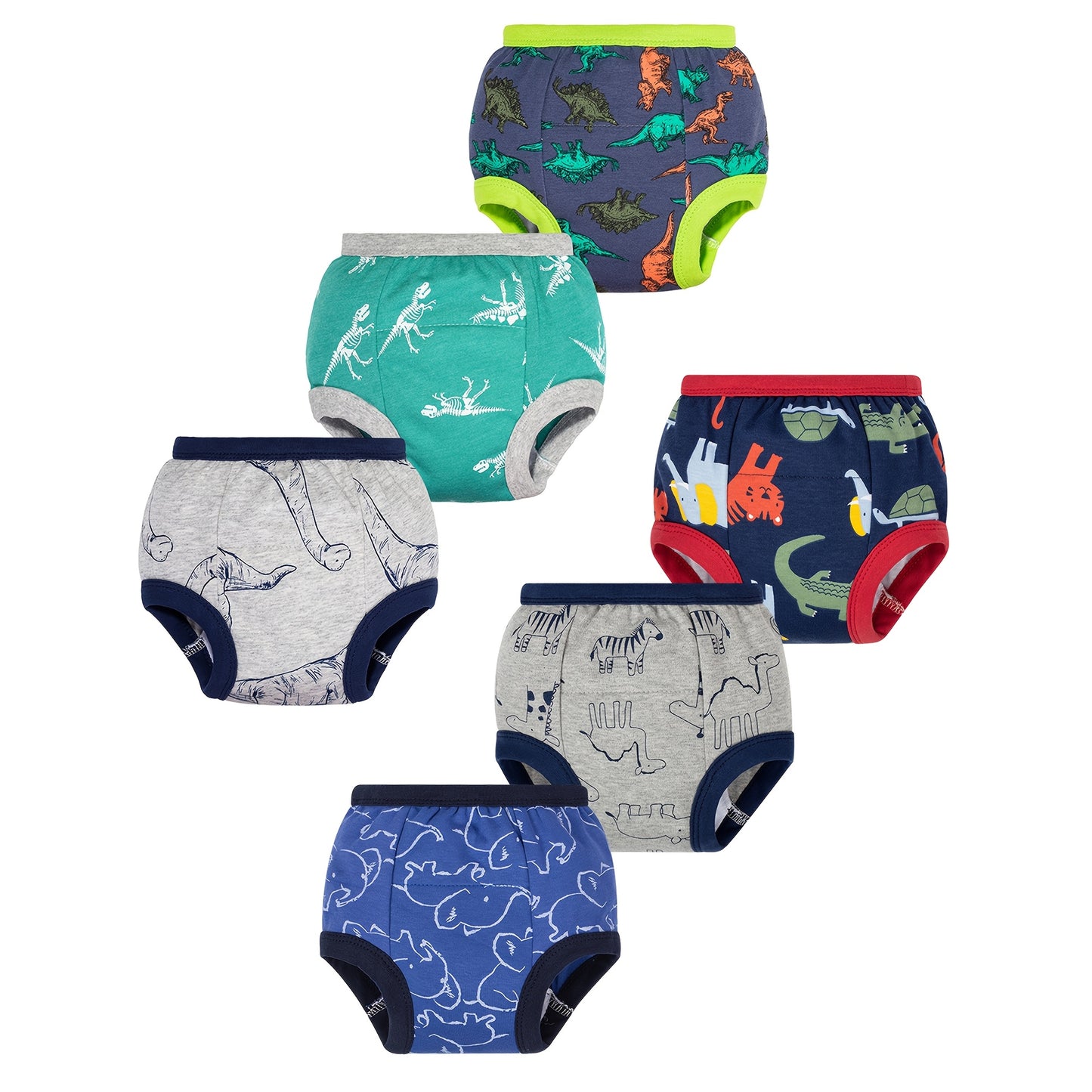 Boys' Potty Training Pants - 6-Pack Cotton