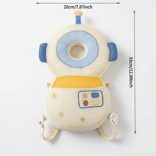 Toddler Backpack with Adjustable Plush Backrest & Soft Carrier Suitable for Infants, Bookbag, Colorful Polyester Fiber, Gift for & ( /Milk //)