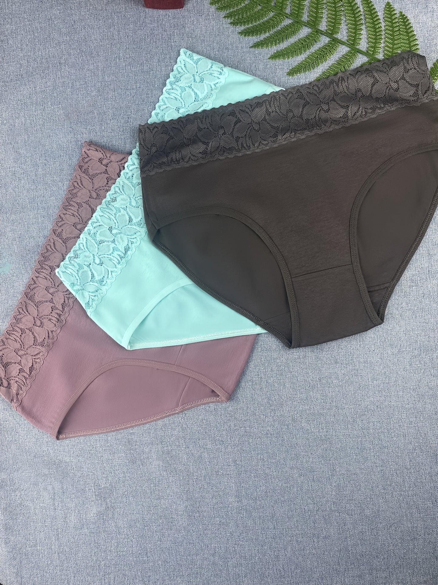 6pcs Of Women's Underwear, Size S- Low Price, Comfortable Breathable Elegant Lingerie, Lace Patchwork Women's Briefs