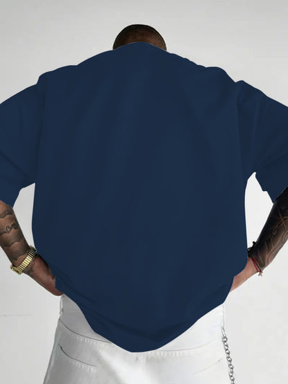Fashionable Summer Plus Size Men'S T-Shirts, Born in The 60S Raised in The 70S Rocked Out in The 80S, Retro Decade Typography Printed T-Shirts, Graphic T-Shirts, Slogan T-Shirts, Unique And Personalized, Bold Declarations, Humorous And Fun T-Shirts