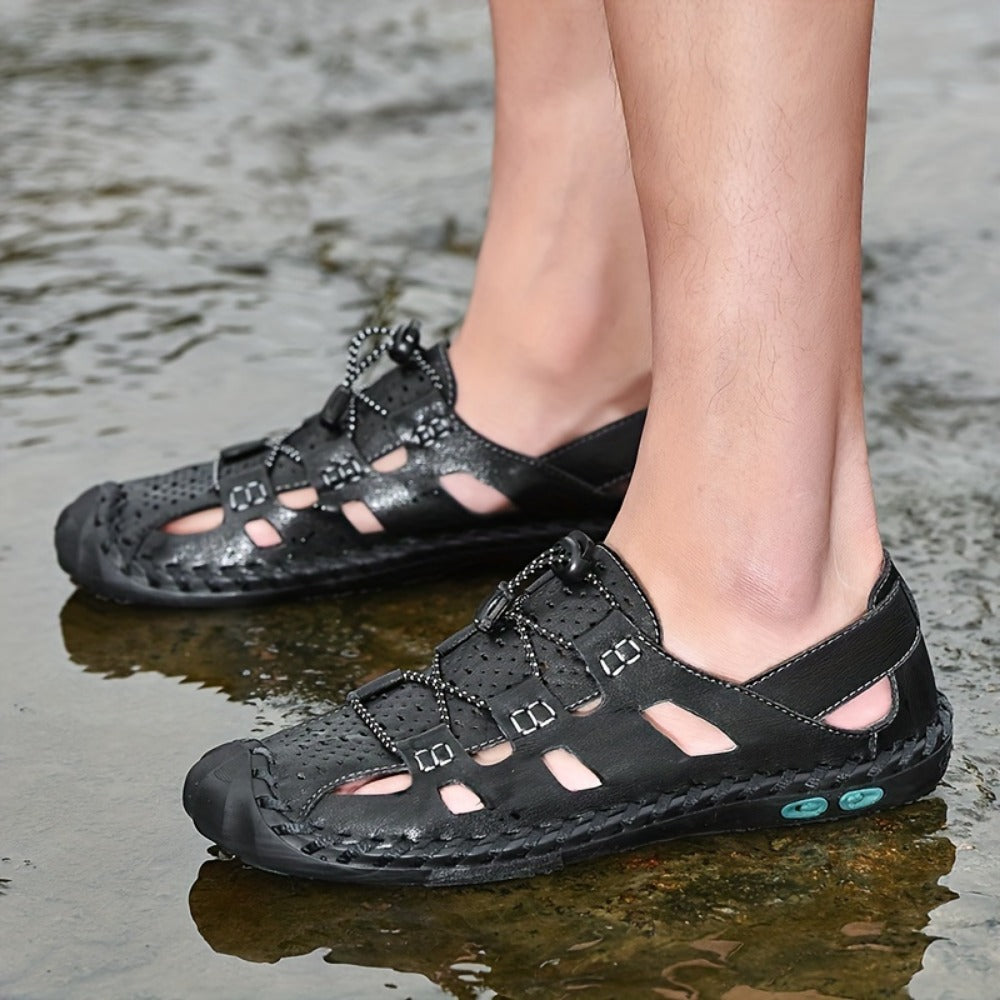 Men's Sneakers - Breathable Mesh Non-Slip Sole for Beach & Water 203429