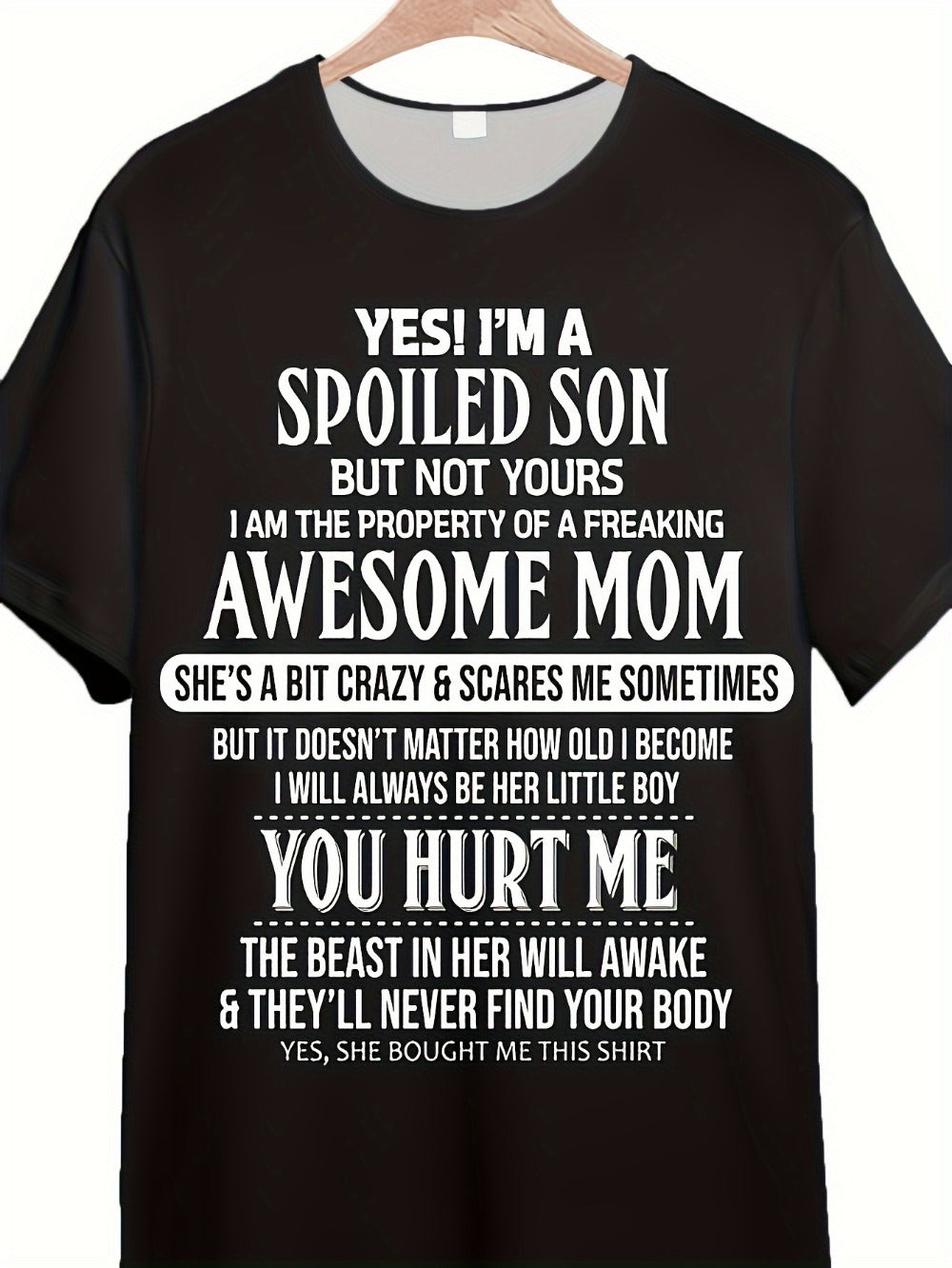 Men's Graphic T-Shirt - Round Neck Short Sleeve Everyday Style 951333