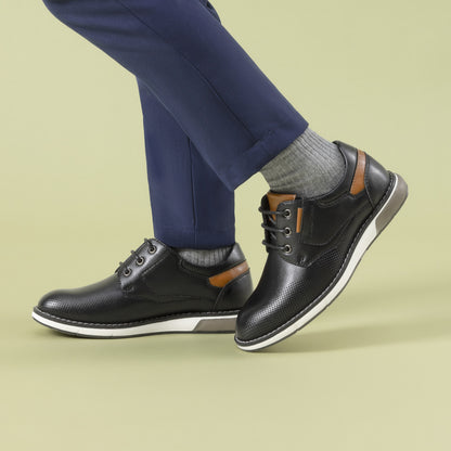 Boy's Lightweight & Anti-Slip Casual Dress Oxford Comfortable, Breathable and Durable Uniform Formal Fashion Sneaker Shoes