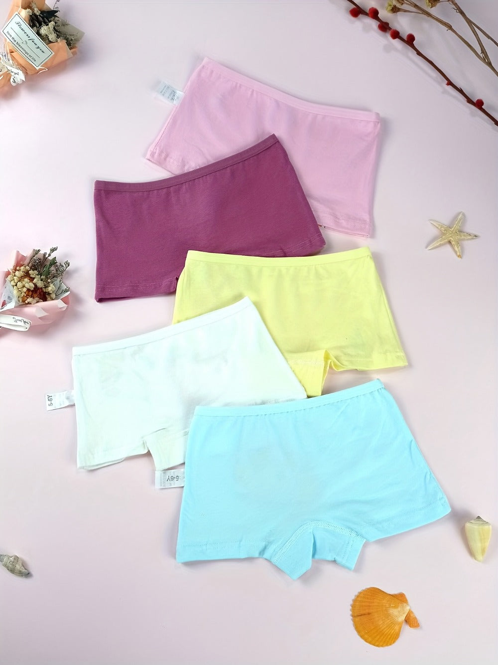 8-Pack Kids Boxer Briefs - Breathable Daily Comfort