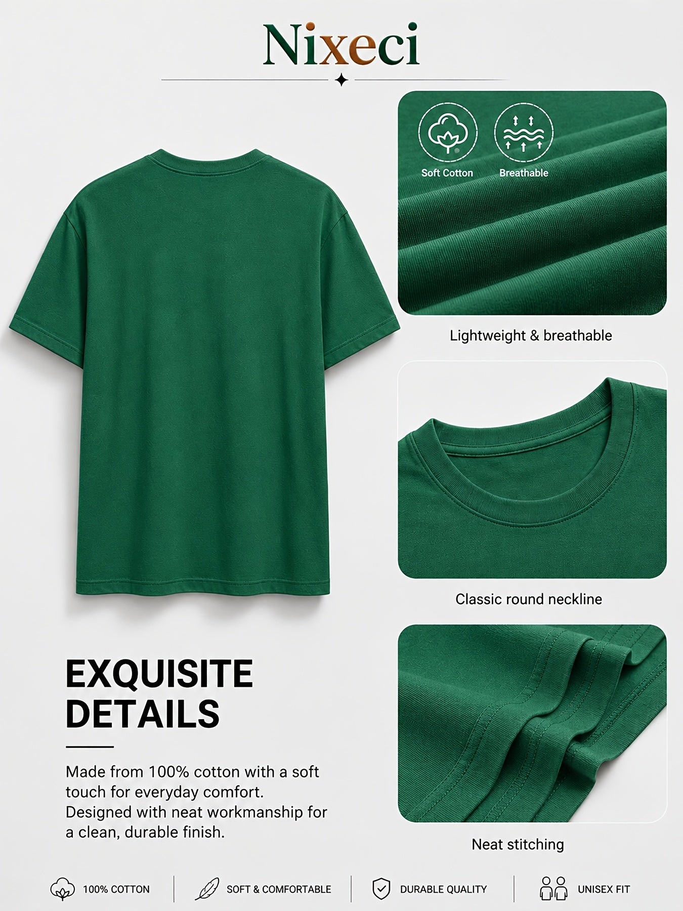 Women's Grey Short-Sleeve T-Shirt - product view 27