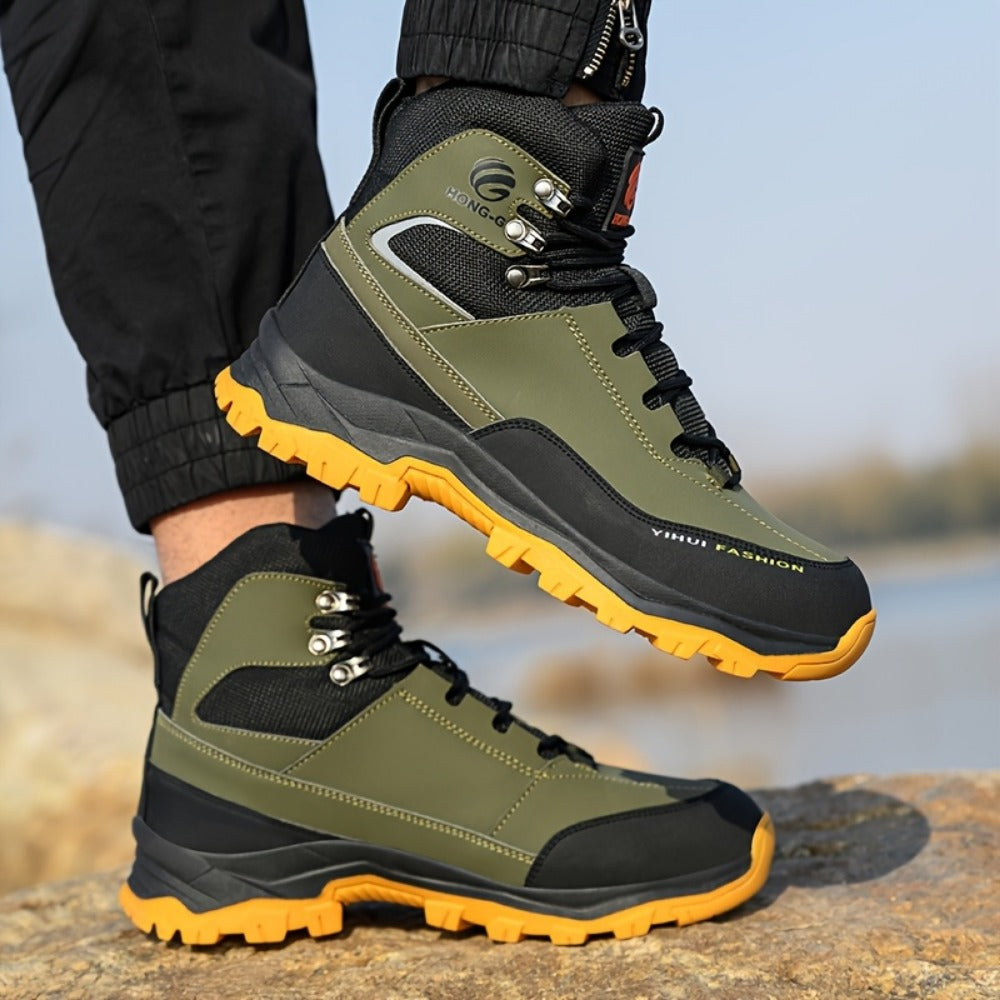 Men's Work & Safety Boots - Puncture Resistant & Non-Slip Sole