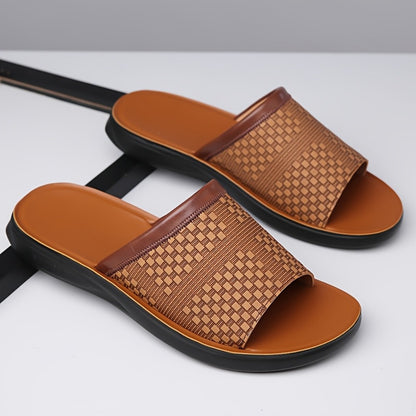 Men's Slippers - Breathable Mesh Non-Slip Sole for Outdoor & Travel 850725