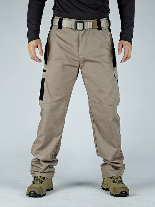 Men'S Tactical Cargo Pants - Quick-Dry Lightweight, Multi-Pocket Design, Regular Fit for Hiking, Camping, Outdoor Adventures (Belt Not Included), Hiking Pants, Adventure Clothing, Rugged Style, Scratch resistant Material, Utility Trousers