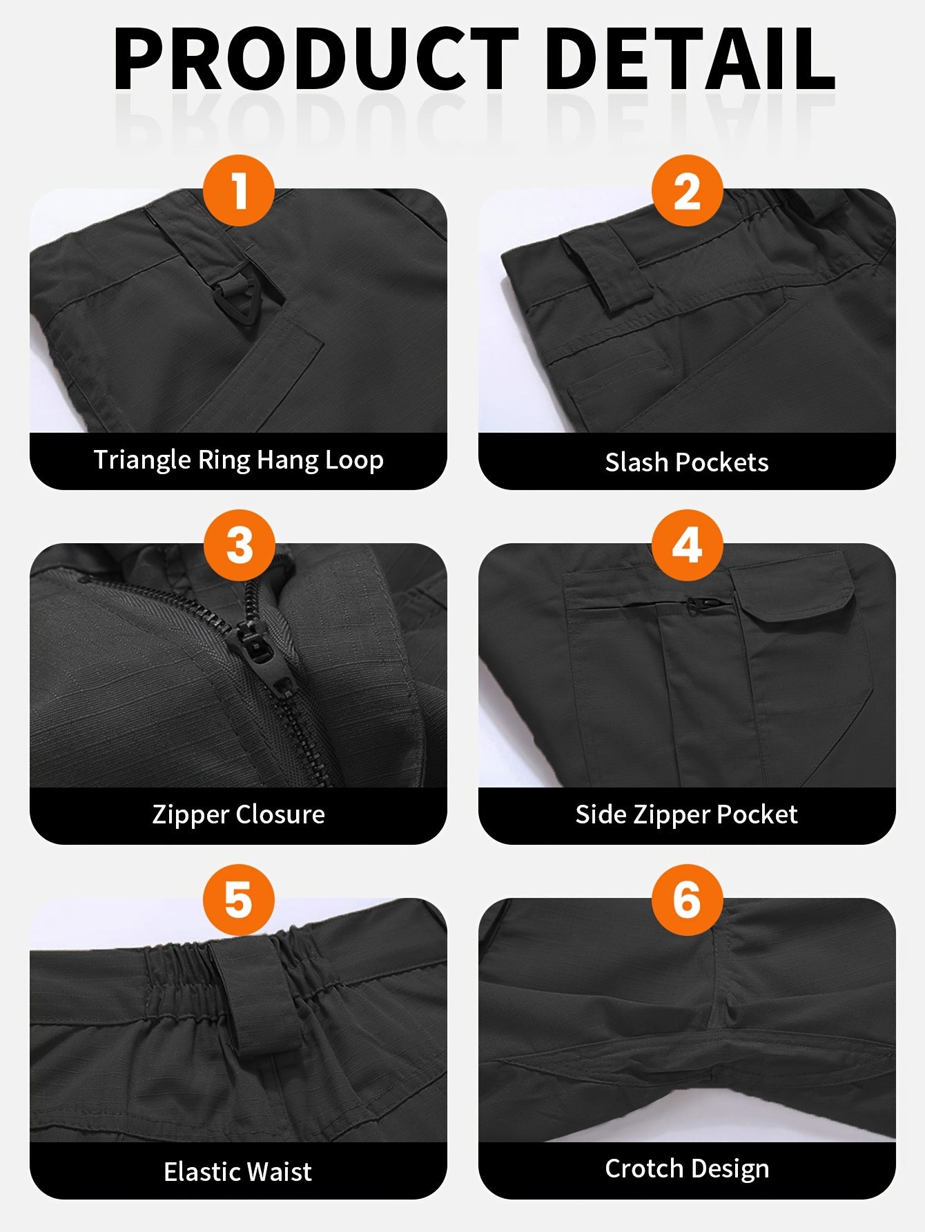 2pcs Summer Outdoor Cargo Shorts for Men, Multi-Pocket Hiking Shorts, Durable, Ripstop, Wear-resistant, Good for Camping, Hunting, Fishing, Summer Outdoor Activies and Daily Wear
