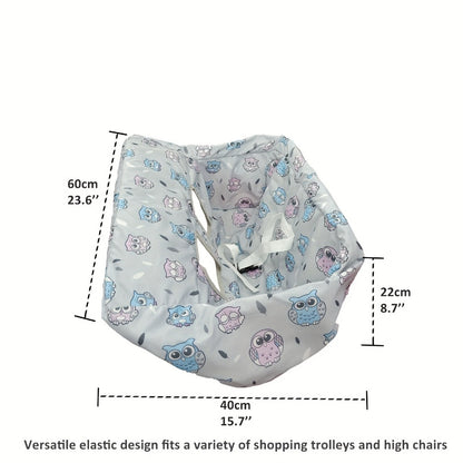 Baby Shopping Cart Seat Cover - Floral