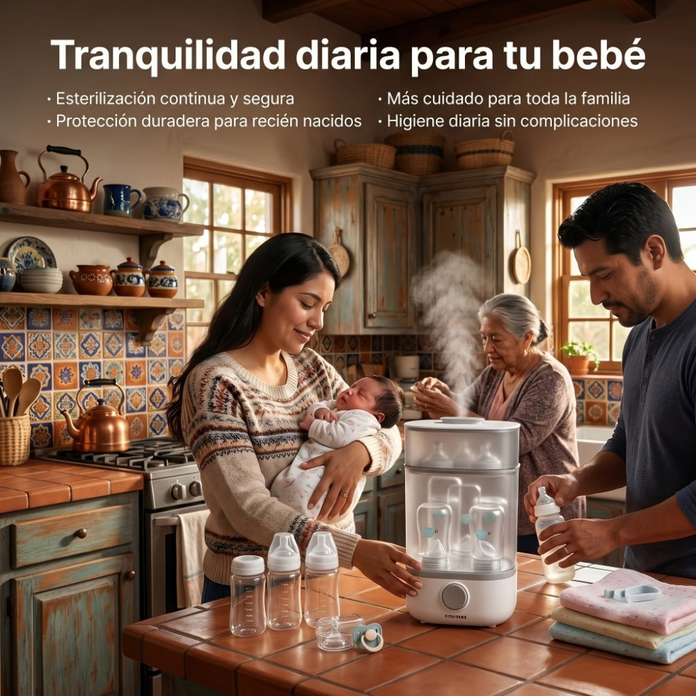 Bottle Sterilizer - Esterilizador Biberones Steam Sterility