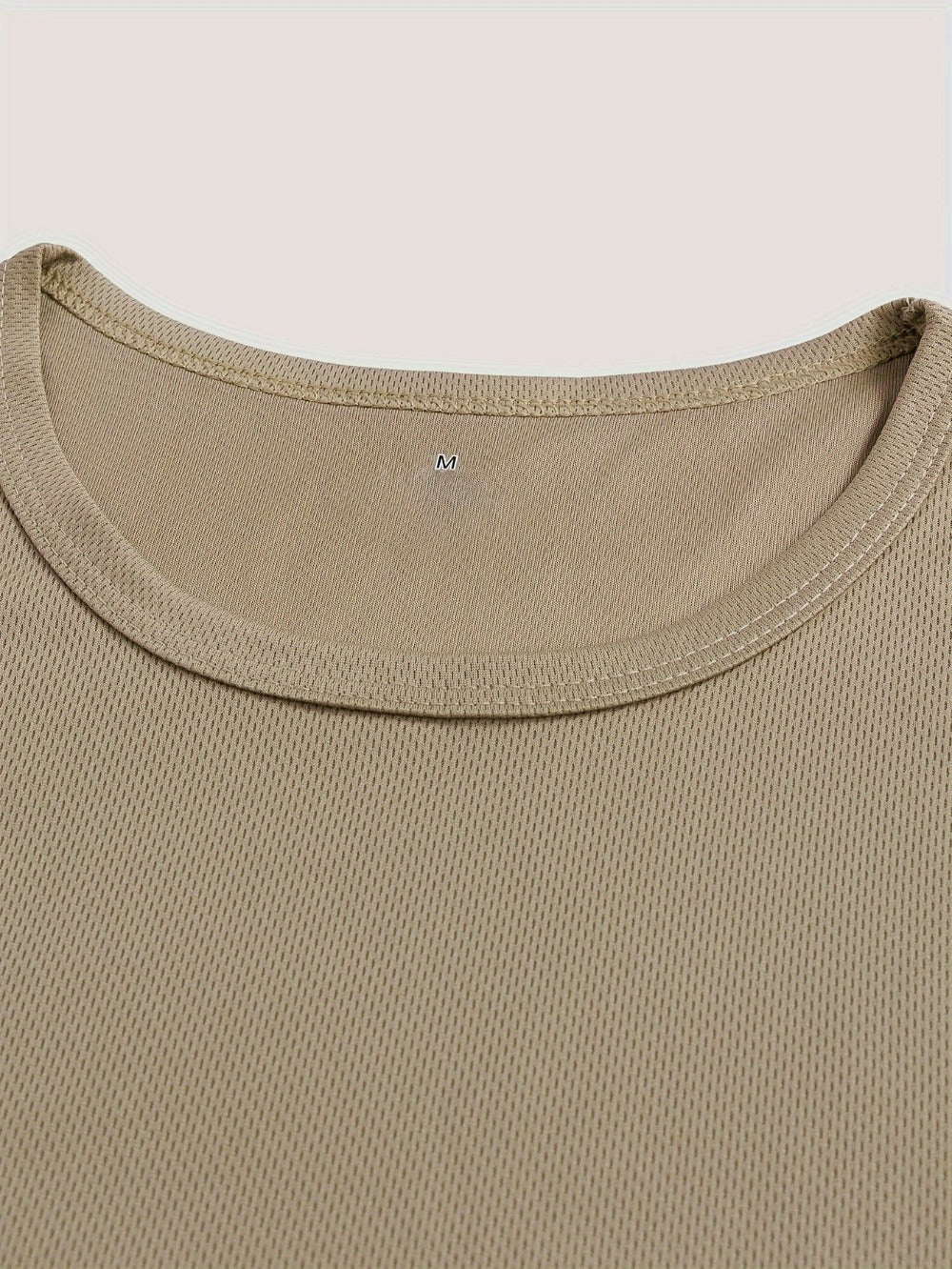 Men's Solid Color Performance T-Shirt - Crew Neck
