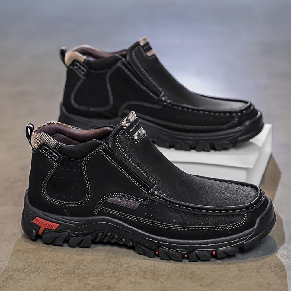 Men's Walking Shoes - Breathable Comfort & Cushioned Support
