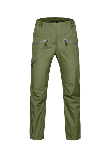 Women'S Lightweight Rain Pants Breathable Hiking Trousers for Outdoor Fishing
