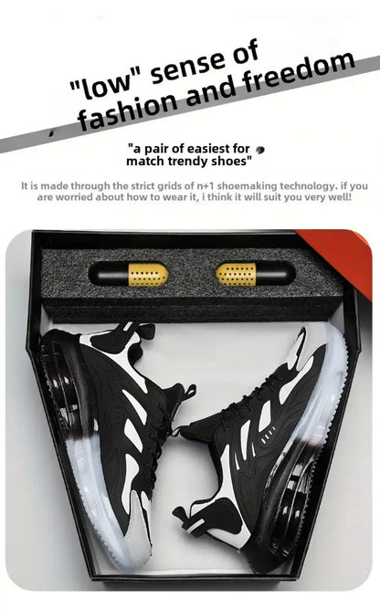 Men's Walking Shoes - Lightweight Design & Cushioned Support