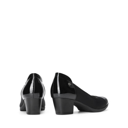 Women's Pumps Low Chunky Block Closed Toe Shoes Work Comfortable Heels Round Toe Dress Elegant & Breathable Pumps Dress Shoes Low Heel Slip On Loafers Pumps