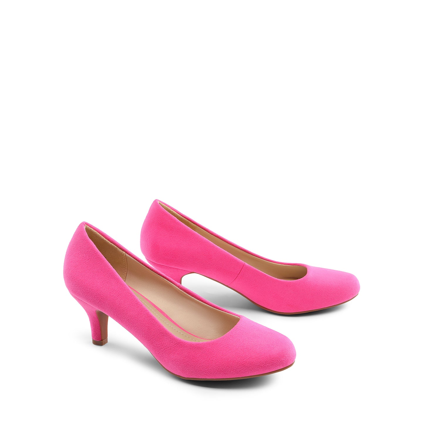 Women's Dress Comfortable Low Heel Pump Shoes