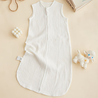 Baby Sleep Sack - Muslin 2-Way Zip Wearable Blanket