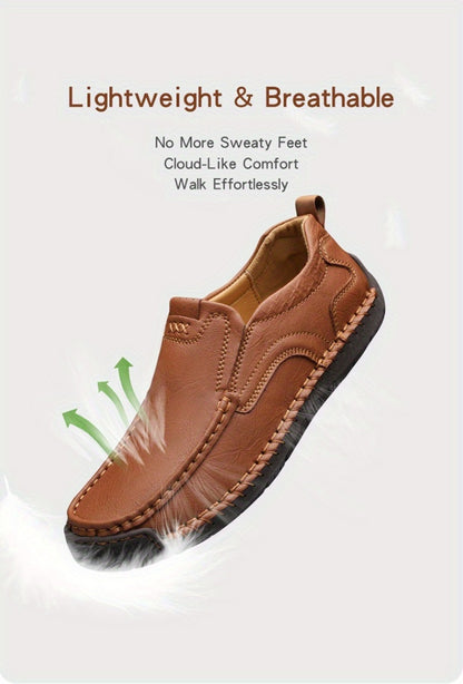 Men's Loafers & Flats - Cushioned Comfort Slip-On for Outdoor & Travel 677989