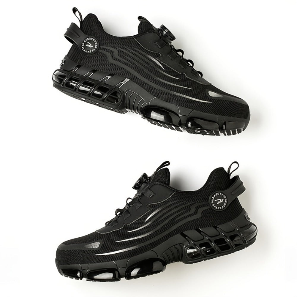 Men's Work & Safety Shoes - Puncture Resistant & Breathable Comfort
