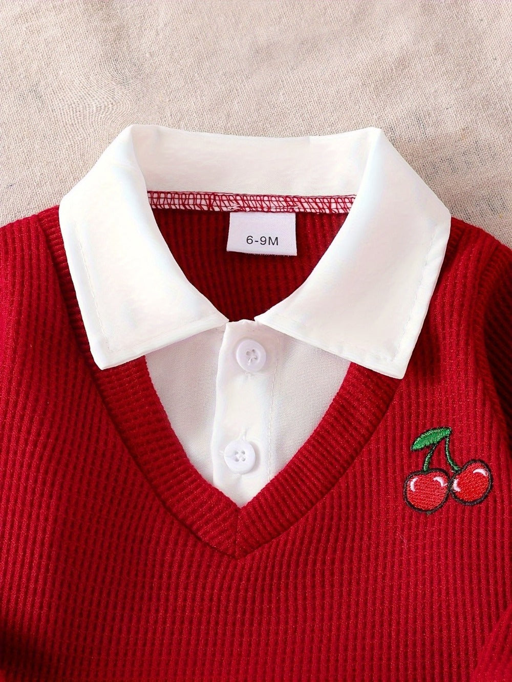 Baby Girl Casual Outfit Set - Long Sleeve Fall