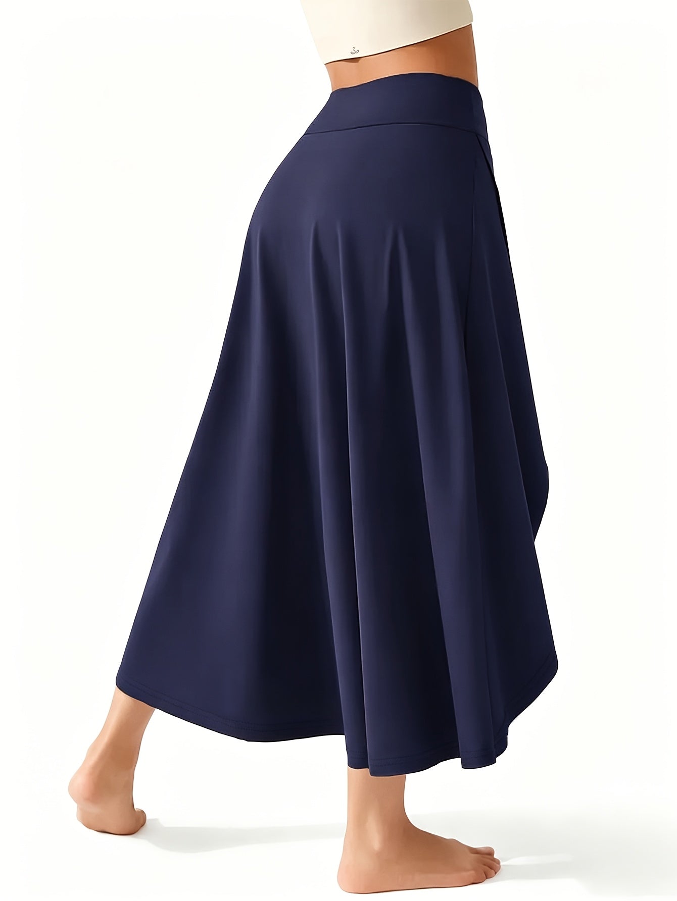 Women's Burgundy Polyester High-Waist Shorts - product view 24