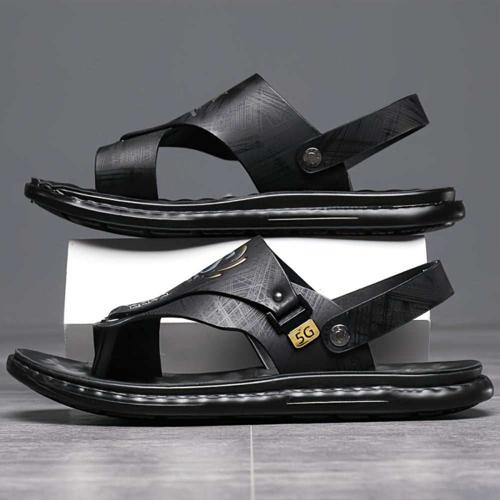 Men's Slippers - Platform Sole for Beach & Water 833765