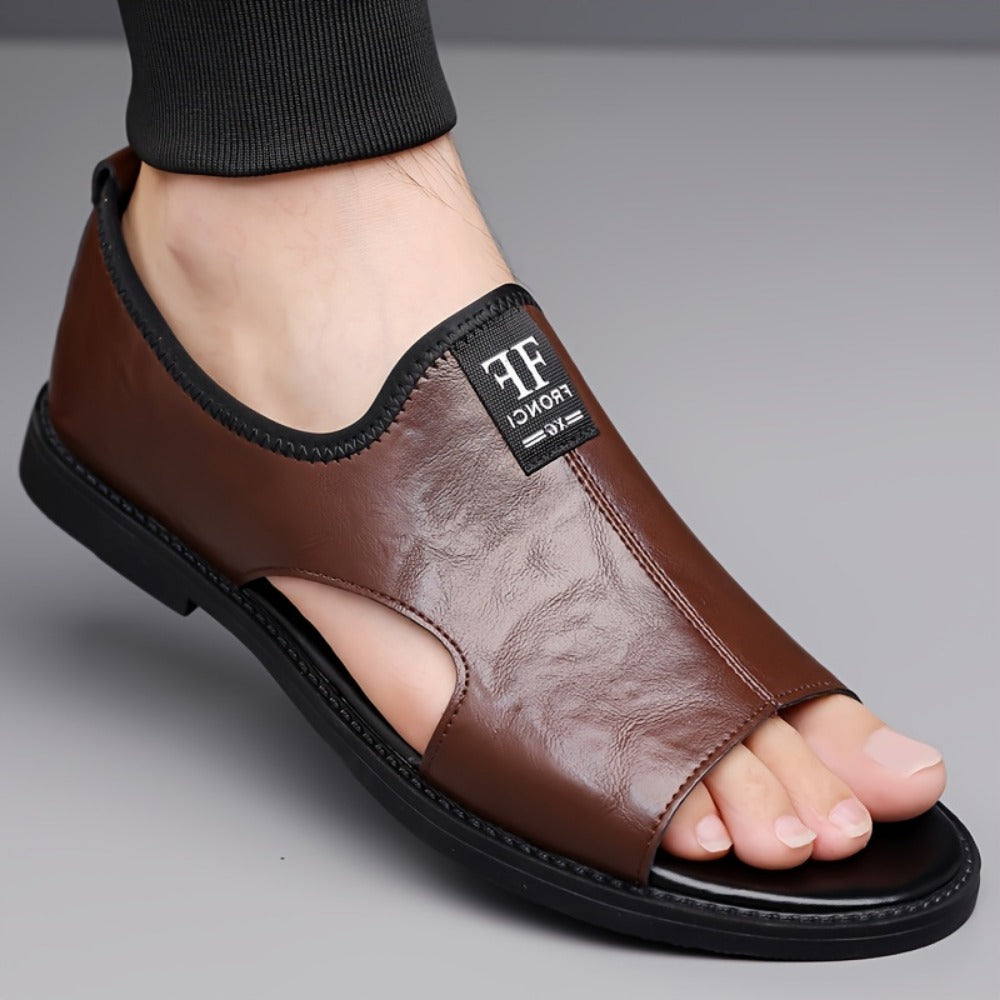 Men's Sandals - Non-Slip Sole & Slip-On Ease