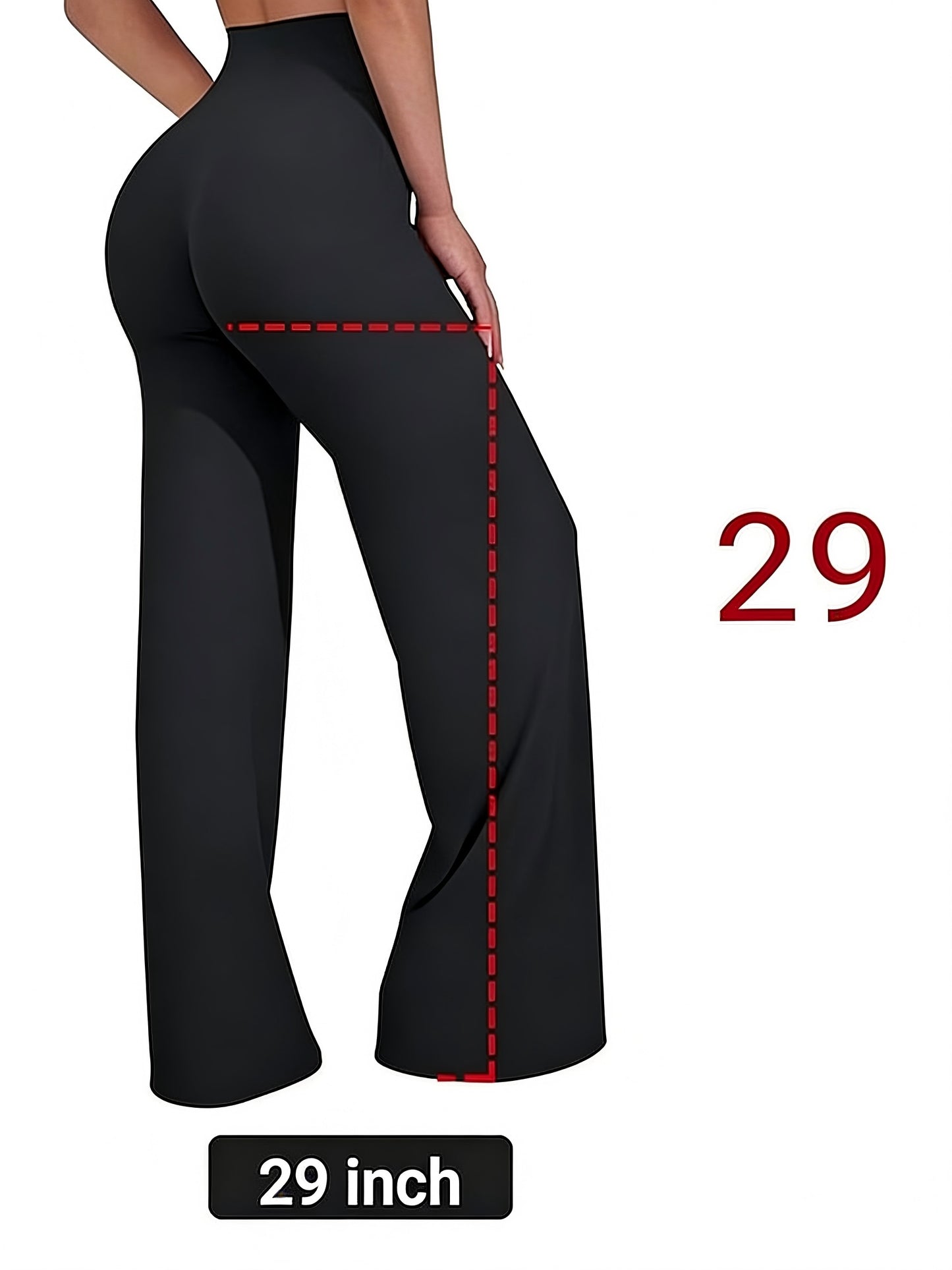 Three Cross-border Explosions Women'S Large Size Yoga Wide Leg Pants Sports Fitness Outdoor Yoga Exercise Daily Casual Women'S Wide Leg Pants Wide Leg Pants For Women 29" High Waist Stretch Casual Sweatpants