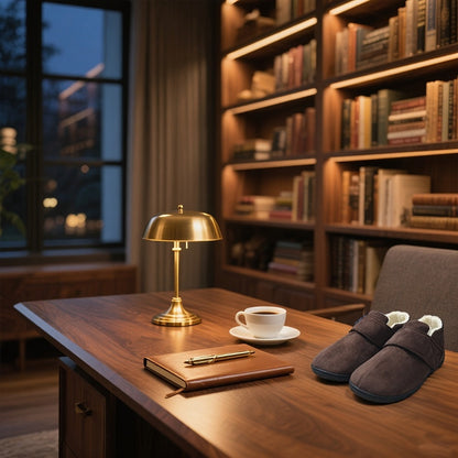 Men's Slippers - Non-Slip Sole & Lightweight Design