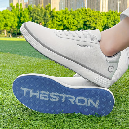 Sneakers, THESTRON Men's Golf Footwear - Non-Slip, Professional Training and Casual Wear, Durable TPU Sole, Lace-Up Closure, All-Season, Comfortable Fit, THESTRON