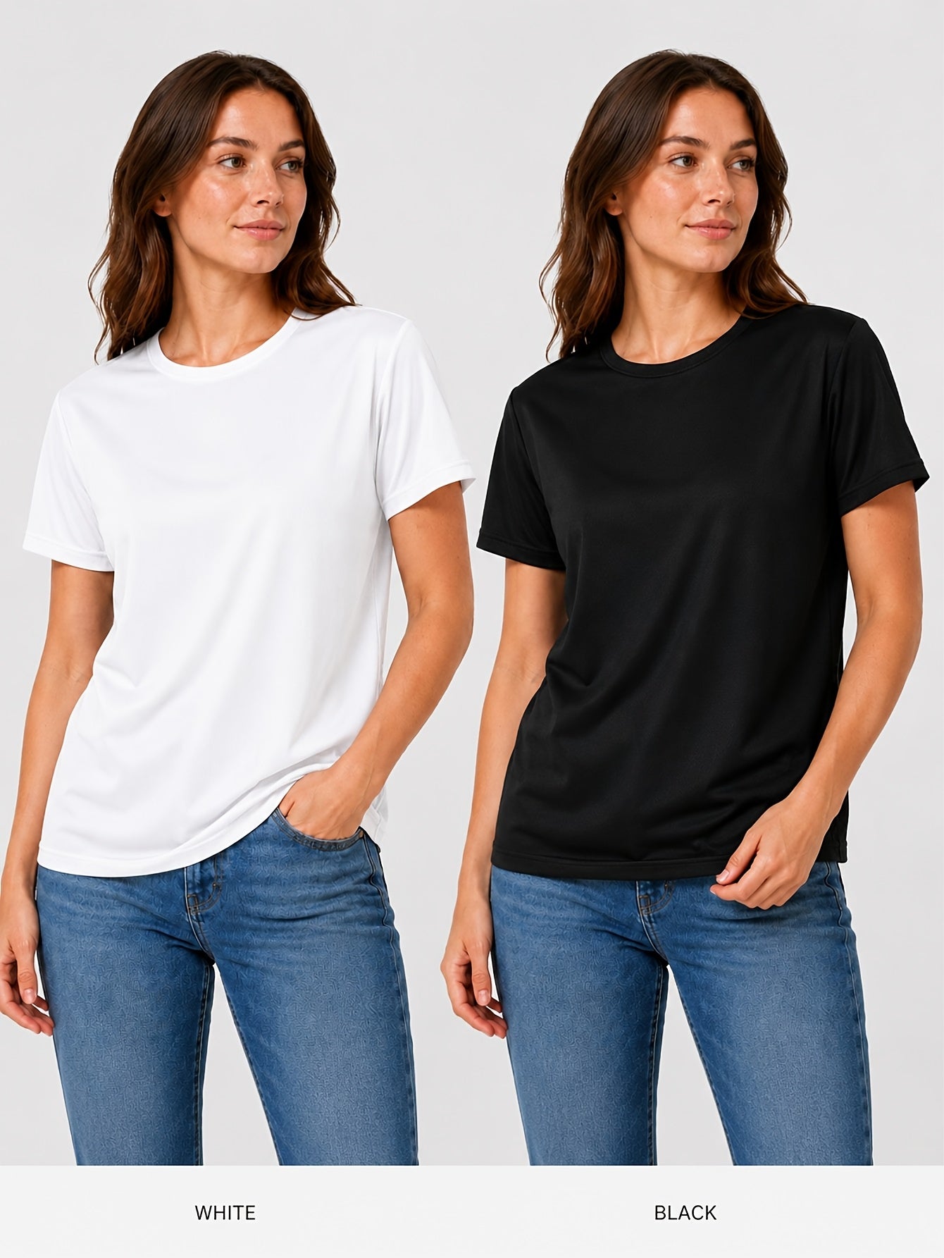 12pcs Unisex Men's And Women's Gym T Shirts, Moisture Wicking Quick Dry Short Sleeve Crew Neck Tees, Loose Fit Breathable Athletic Shirts for Workout, Training And Daily Rotation, Multi Pc Value Set, Camisetas Para Hombre