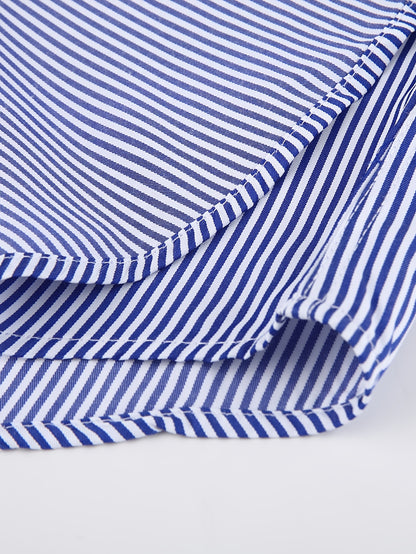 2026 French Cuff Dress Shirt 1pc For Men With FREE Random Cufflinks Set - Luxury Formal Wedding Shirt, Business Office Elegant Attire