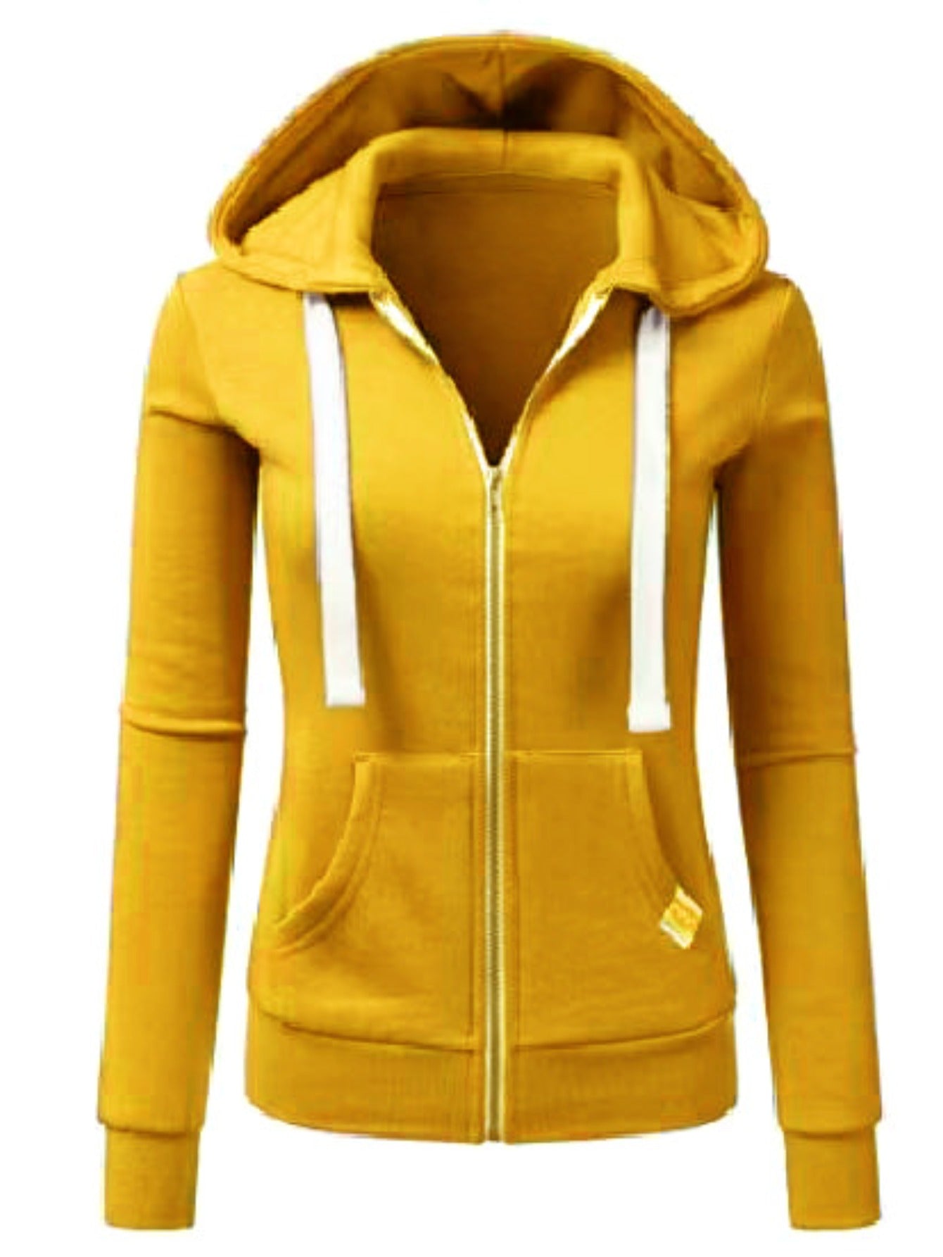 2025 New Waist-Cinching Zipper Sweatshirt Women - Cycling Sport Style Slim Fit Hooded Cardigan