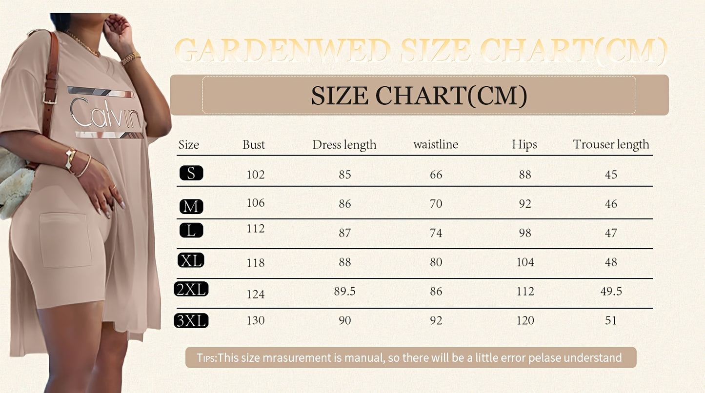 Women's Tawny Polyester Printed V-Neck Shorts - product view 7