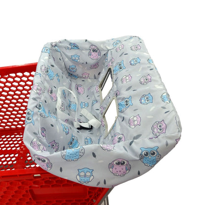 Baby Shopping Cart Seat Cover - Floral