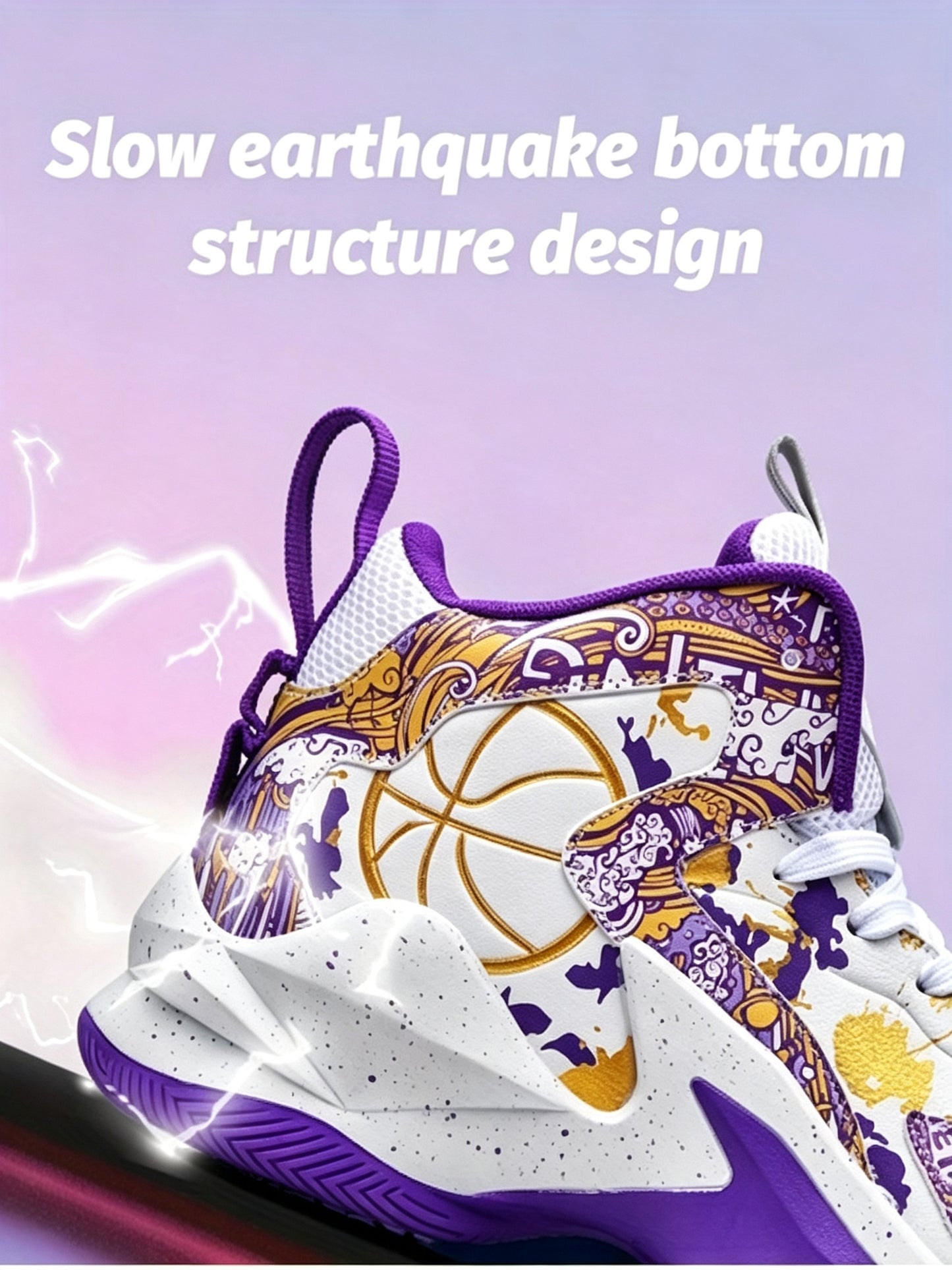 YTAT Men'S Basketball Shoes, Running Sports Shoes, Fashionable Basketball Shoes, Walking Shoes